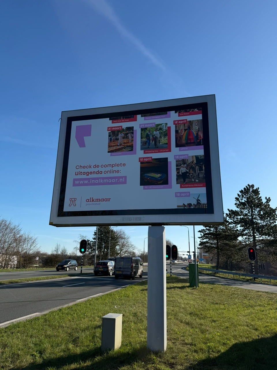 Billboard uitagendacampagne